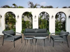 5tlg. Loungeset HGS67-DGR dunkelgrau