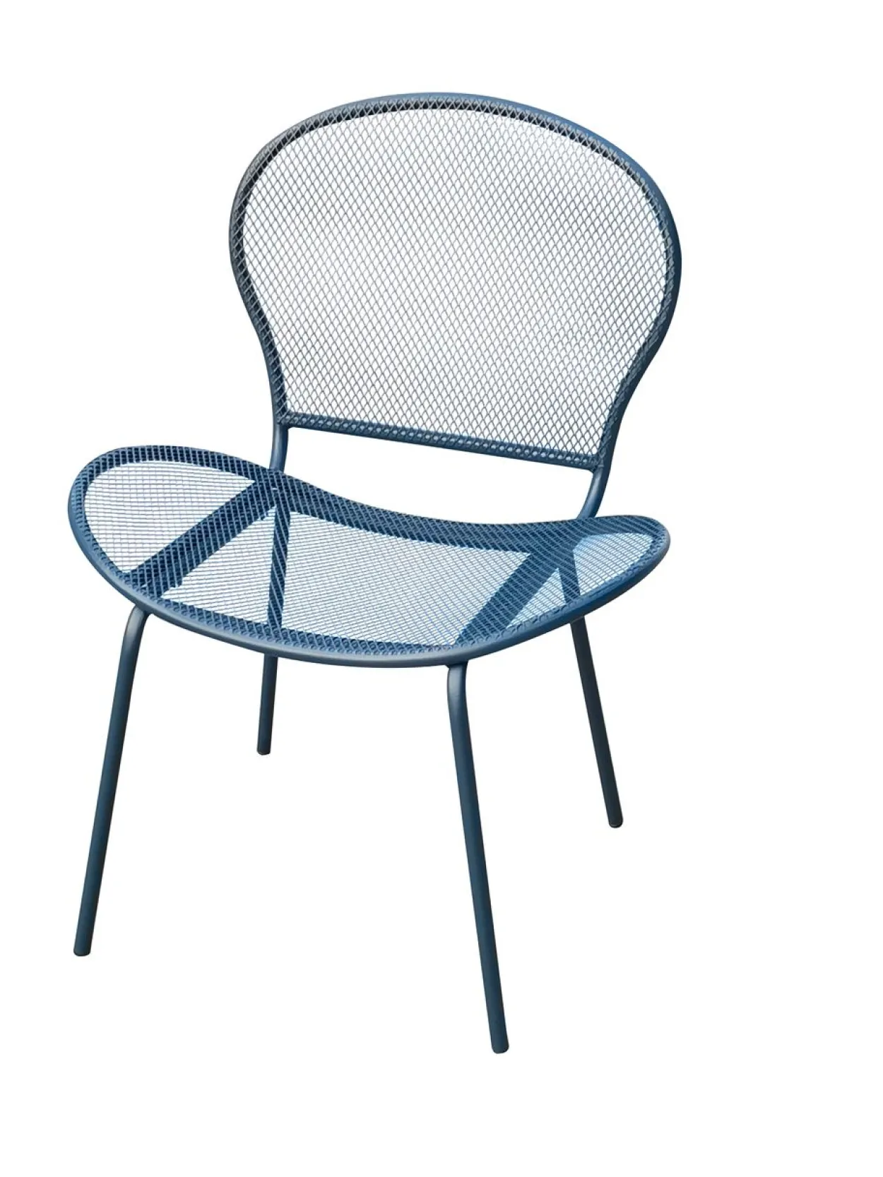 3tlg. modernes Bistro Set HGS58-DBL dunkelblau