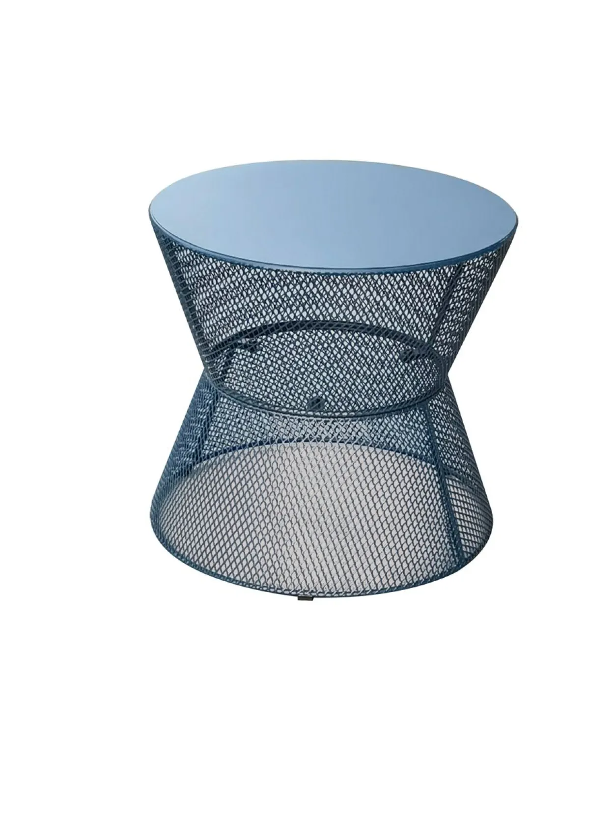 3tlg. modernes Bistro Set HGS58-DBL dunkelblau