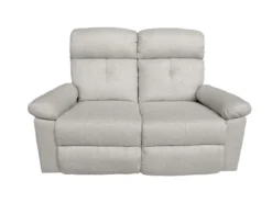 3tlg. Polstergarnitur mit 5 Relaxfunktionen - Beige