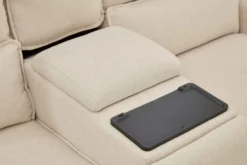 3tlg. Relaxsofa-Set - Beige