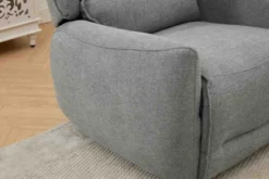 3tlg. Relaxsofa-Set - Grau