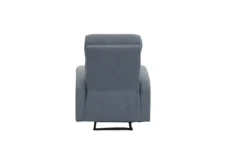 3tlg. Relaxsofa-Set mit 5 Relaxfunktionen - Dunkelgrau