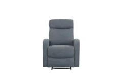 3tlg. Relaxsofa-Set mit 5 Relaxfunktionen - Dunkelgrau