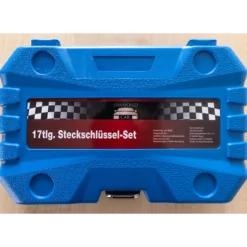 17tlg.-Set Radmutternschraubenschlüssel. versch. Schraubenschlüsselaufsätze
