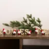 10tlg. Set Weihnachtsmänner'FROHES FEST',