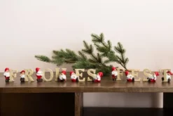10tlg. Set Weihnachtsmänner'FROHES FEST',