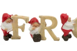 10tlg. Set Weihnachtsmänner'FROHES FEST',