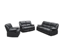 3tlg. Sofa-Set - Grau