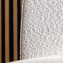 2tlg. Tatami-Sessel mit Hocker -Schwarz/Weiß