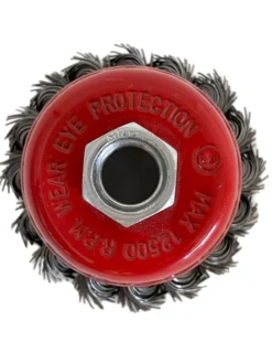 Topfbürsten Drahtbürsten 65mm Bürste gezopft Winkelschleifer & Flex 3x