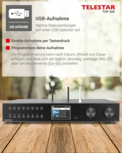 TOP 500 – HiFi-Tuner mit 43 cm Breite