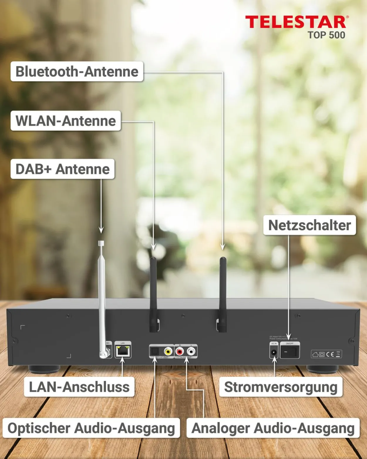 TOP 500 – HiFi-Tuner mit 43 cm Breite