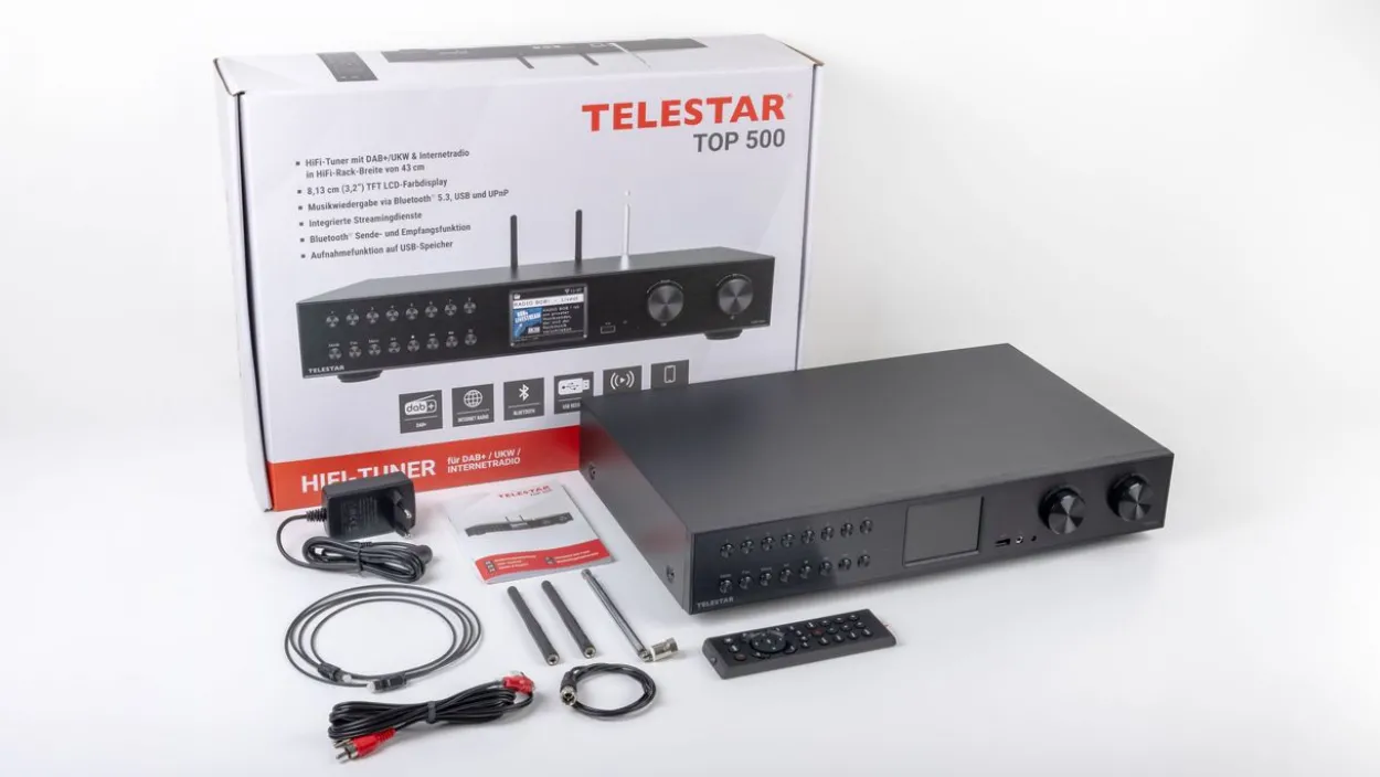 TOP 500 – HiFi-Tuner mit 43 cm Breite