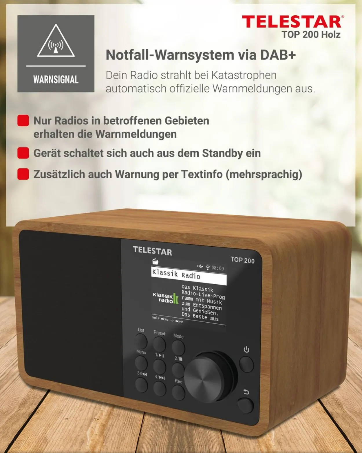 TOP 200 Holz – DAB+/Internetradio