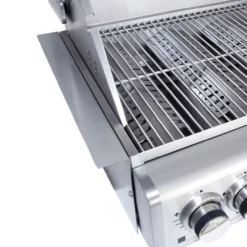 TOP-Line CHEF S - BUILT-IN Variante - Edelstahl, 2 Brenner, Backburner und Air-System