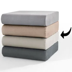 Topper-/ Boxspring-Bio-Jersey-Spannbetttuch