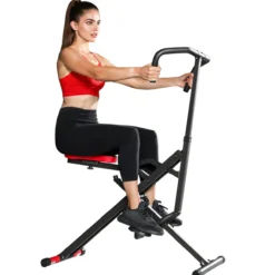 Total Power Body Crunch mit verstellbarem Sitz klappbar Kompakt Multifunktional
