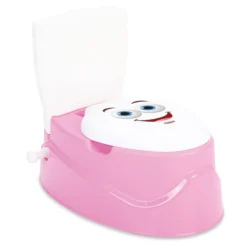 Töpfchen Kinder mit Musik Kindertoilette pink ab 18 Monate Training