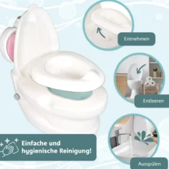 Töpfchen mit Spülgeräusch Elefant, Kindertoilette