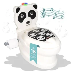 Töpfchen mit Spülgeräusch Panda, Kindertoilette