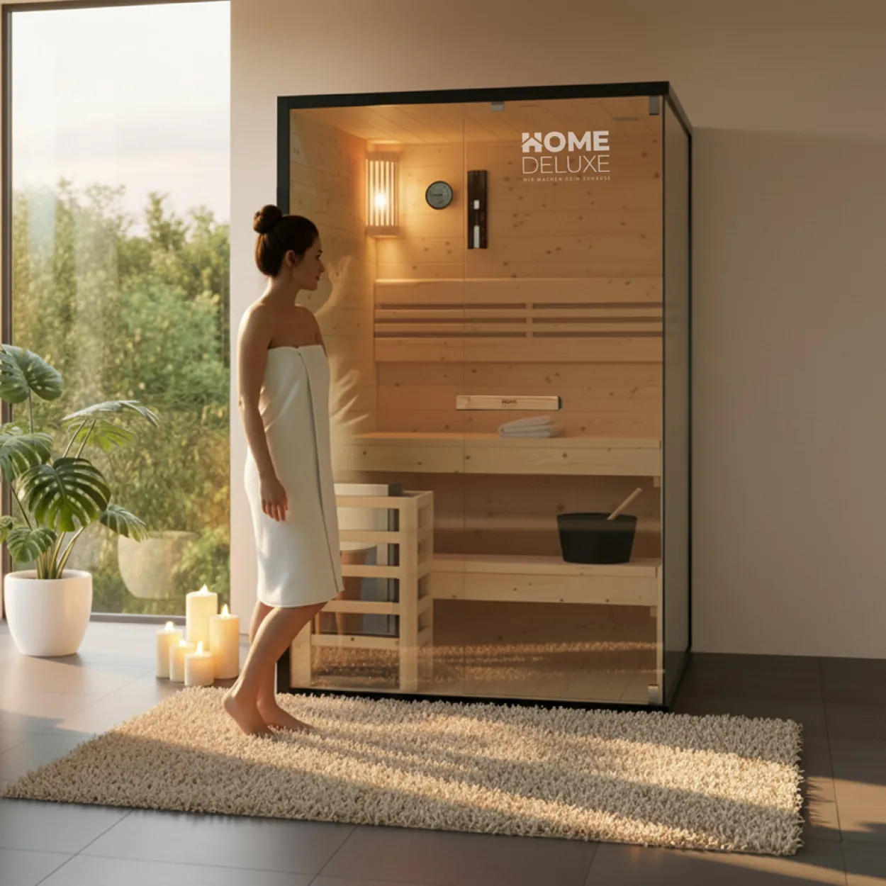 Traditionelle Sauna SHADOW - M
