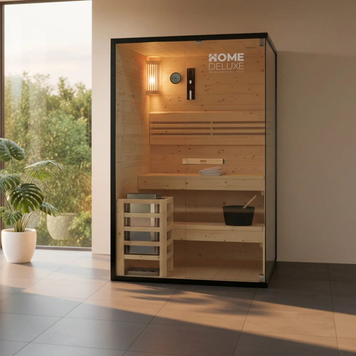 Traditionelle Sauna SHADOW - M