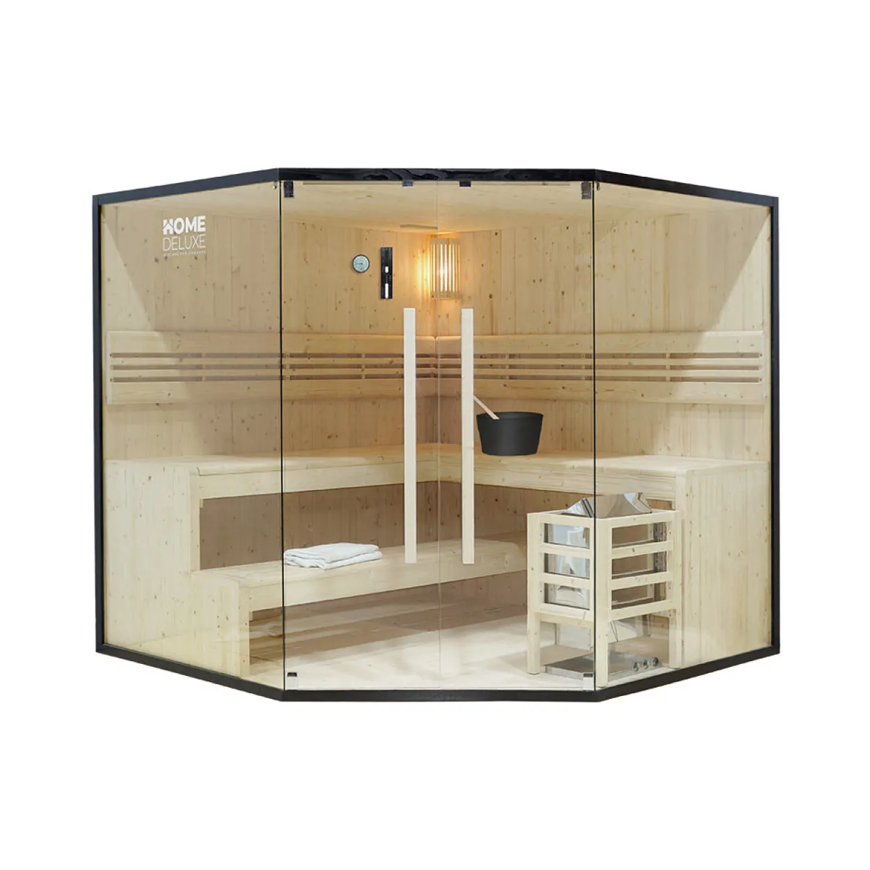 Traditionelle Sauna SHADOW - XL BIG