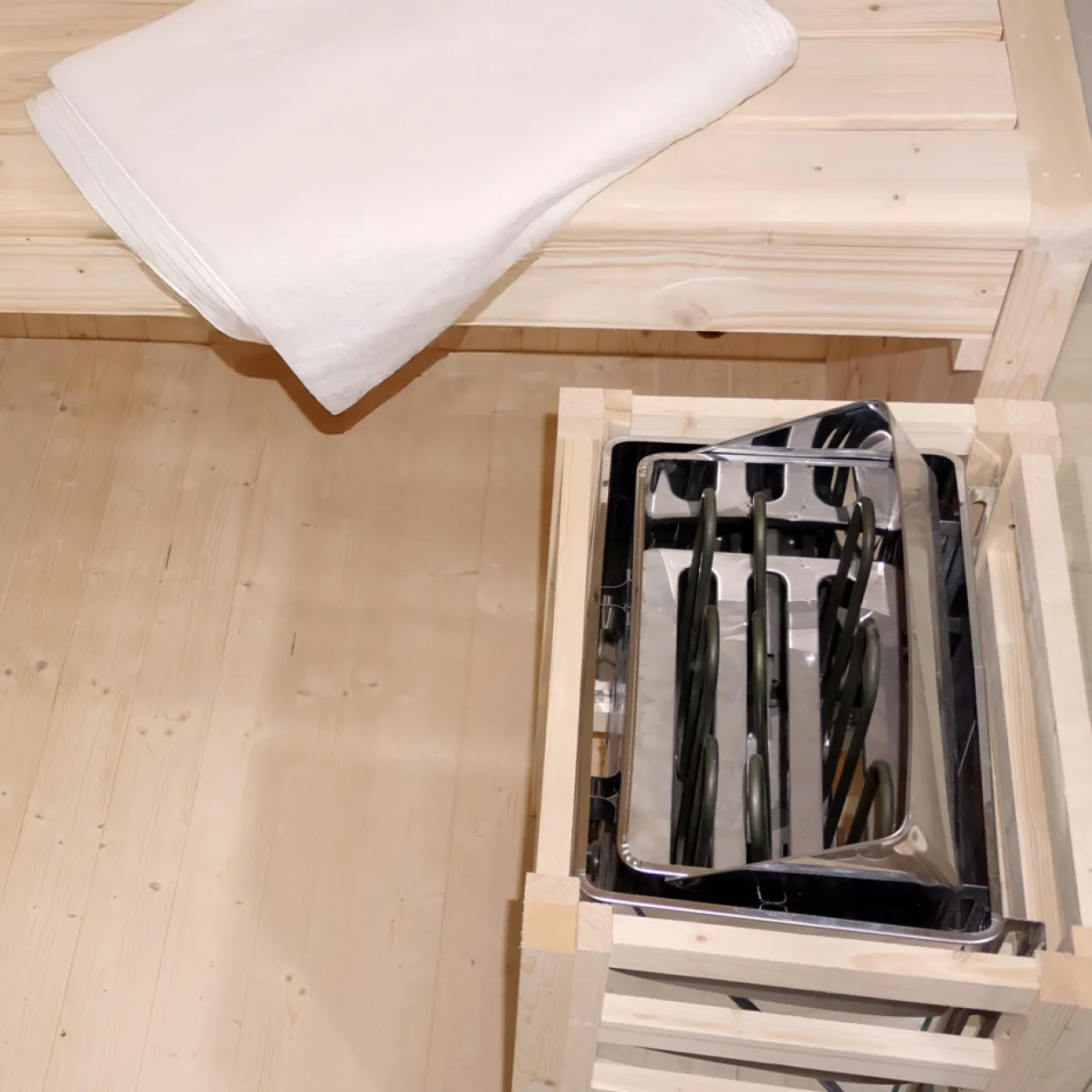 Traditionelle Sauna SHADOW - XL BIG