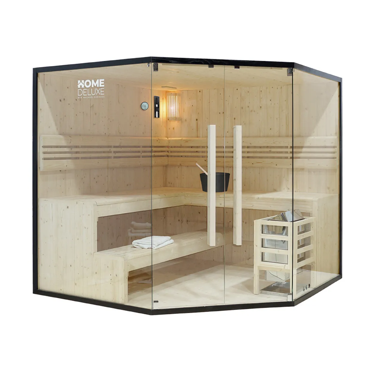 Traditionelle Sauna SHADOW - XL BIG