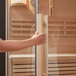 Traditionelle Sauna SKYLINE L - 150 x 120 cm