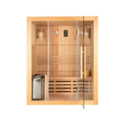 Traditionelle Sauna SKYLINE L - 150 x 120 cm