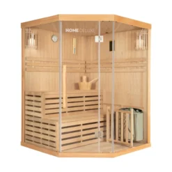 Traditionelle Sauna SKYLINE XL - 150 x 150 cm