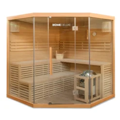 Traditionelle Sauna SKYLINE XL BIG 200 x 200 cm