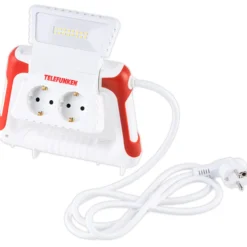 Tragbare Profi-LED-Steckdosenlampe
