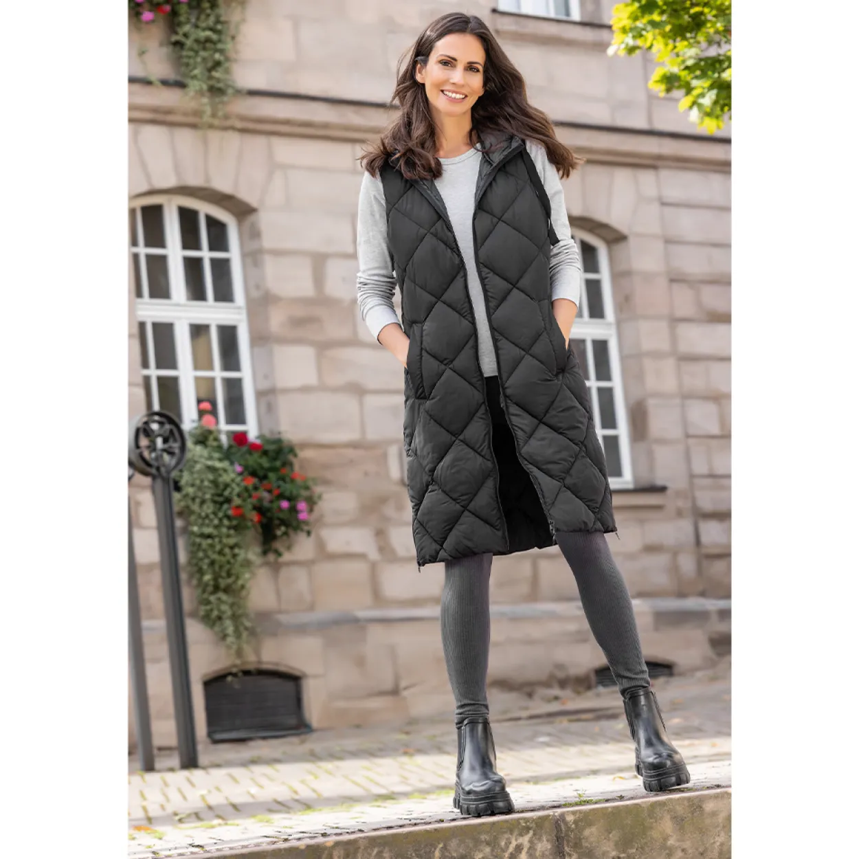 Trendige Steppweste für Damen