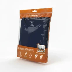 Trends4Cents Gaubert Herren Thermo-Unterwäsche Set , Größe M – mit Merinowolle Navy