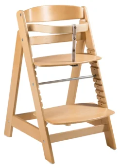 Treppenhochstuhl 'Sit Up Click', mitwachsend, innovativer Klickverschluss, Holz, naturfarben
