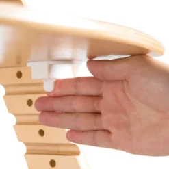 Treppenhochstuhl 'Sit Up Click', mitwachsend, innovativer Klickverschluss, Holz, naturfarben