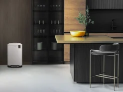 Tret-Abfalleimer 20L , N°528, Weiß