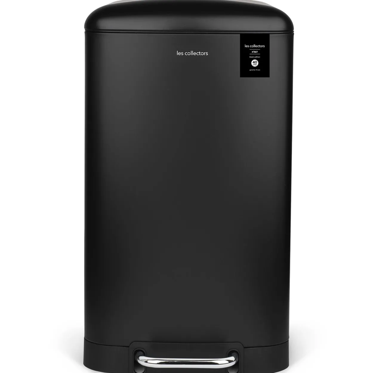 Treteimer 40L, N°867, Schwarz