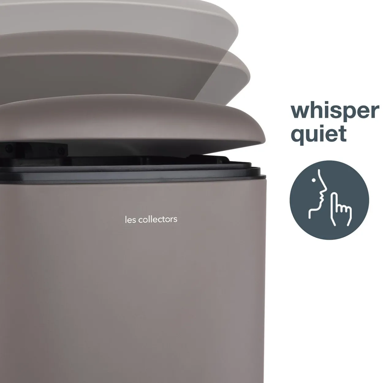 Treteimer 40L, N°883, Taupe
