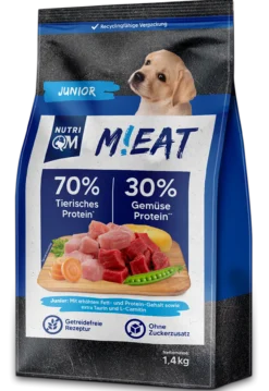 Trockenfutter M!eat Junior 5 x 1,4kg