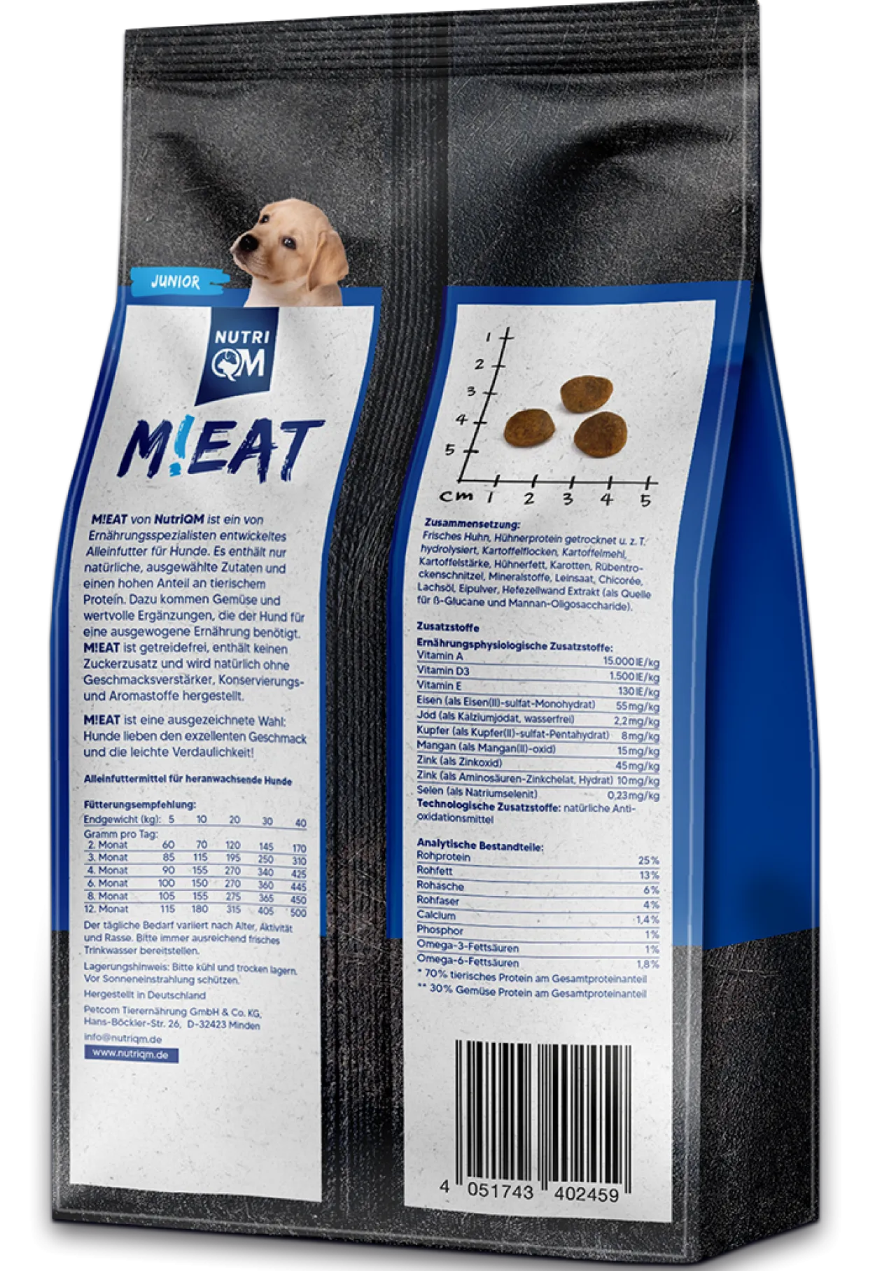 Trockenfutter M!eat Junior 5 x 1,4kg