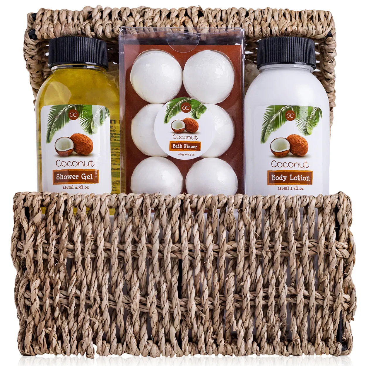 Truhe COCONUT in Seegrastruhe