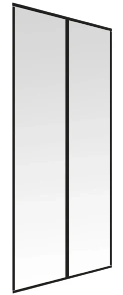 Türvorhang Magnet 95x215cm, Schwarz