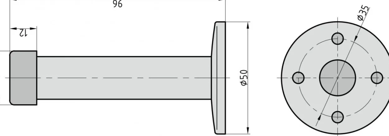 TS 21 Wand-Türstopper