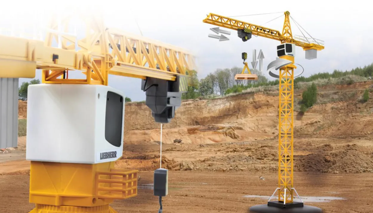 Turmdrehkran Liebherr 2,4GHz 1:20