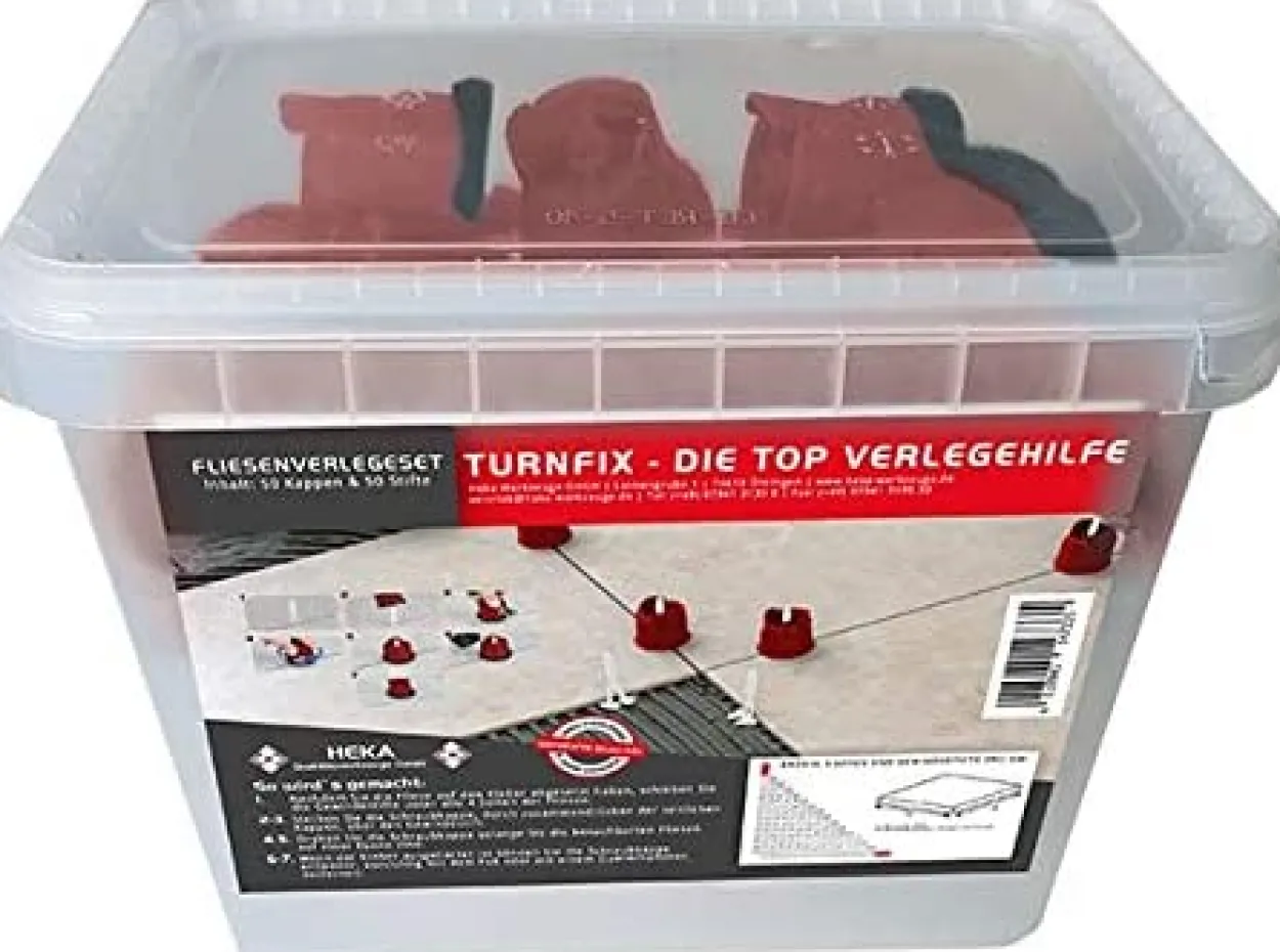 Turnfix Set 50 Kappen, 50 Stifte 1 mm