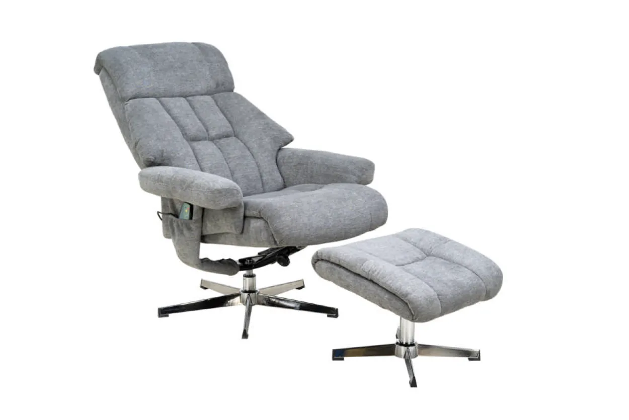 TV Relaxsessel inkl. Hocker mit Vibration- und Wärmefunktion